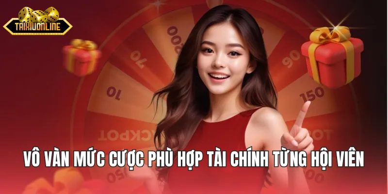 Vô vàn mức cược phù hợp tài chính từng hội viên